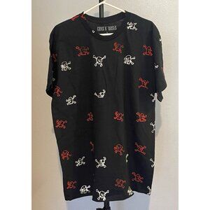 GUNS N’ROSES BLACK SHIRT SZ LARGE
